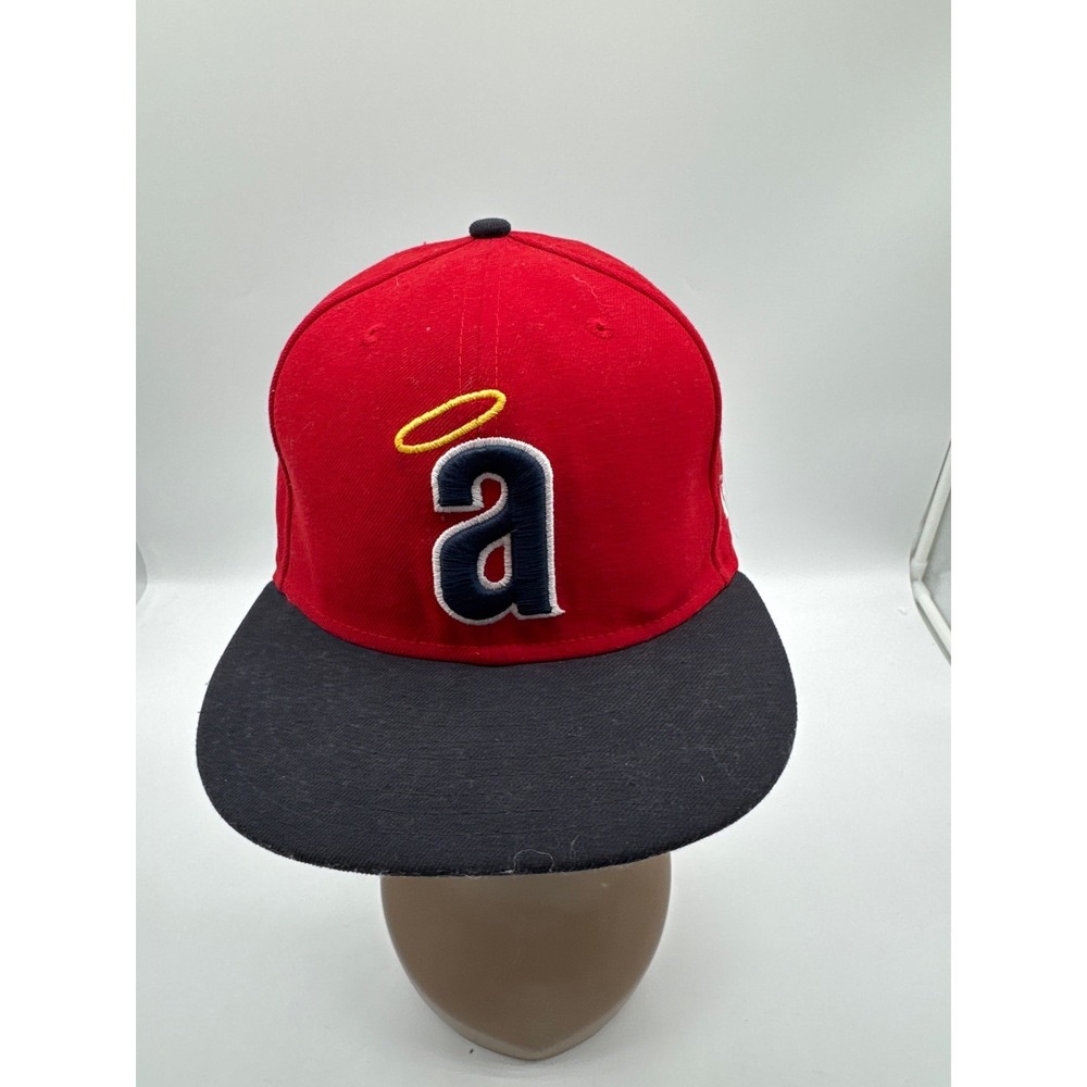MLB Angles Red with Blue‎ Bill Cap 59fifty Size 7